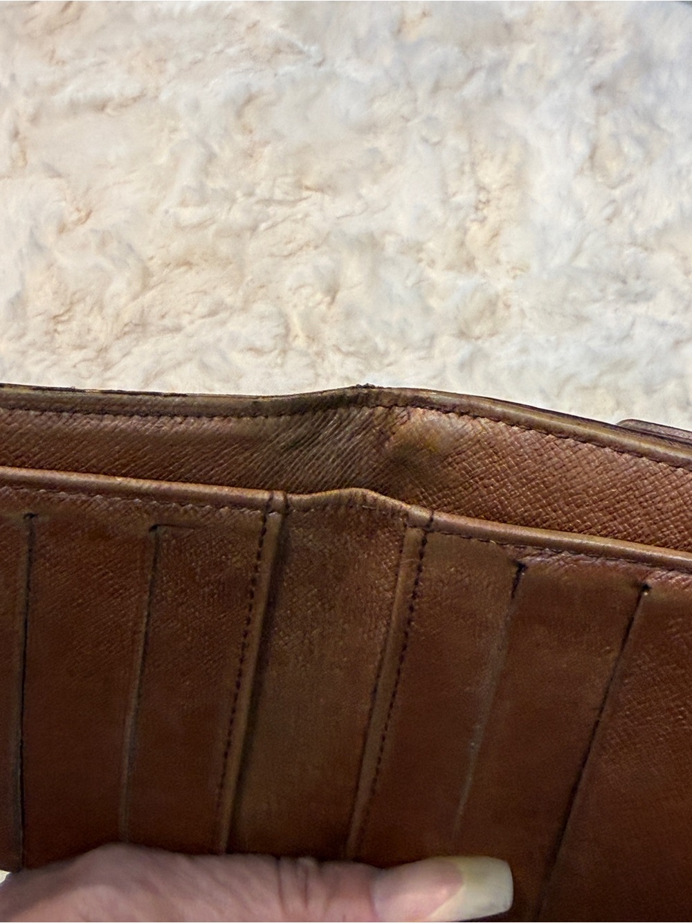 Authentic Louis Vuitton Monogram Trifold Wallet Snap Closure - Picture 12 of 15